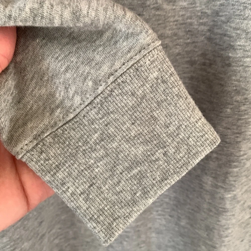Gap Kids Girl's Gray Ruffle Applique Heart Sweatshirt Dress Size 10